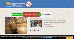 Desktop Screenshot of caprarola.info